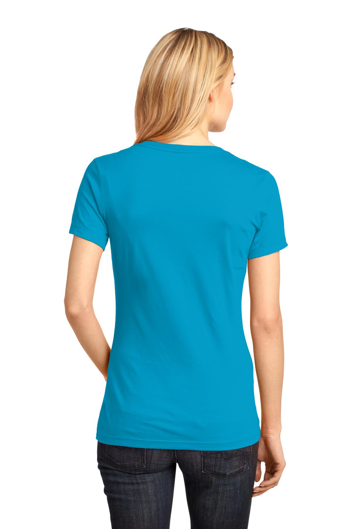 Women's Perfect Weight V-Neck Tee - Bright Turquoise