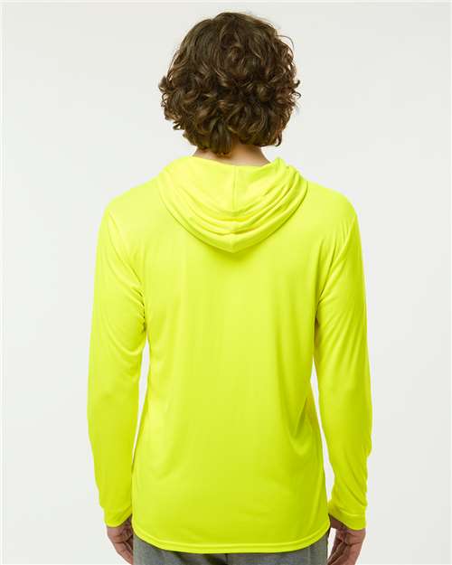 Paragon 220 Safety Green — on model back