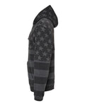 J. America 8815 Black Stars & Stripes — direct side