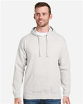J. America 8815 Oatmeal Heather — on model front