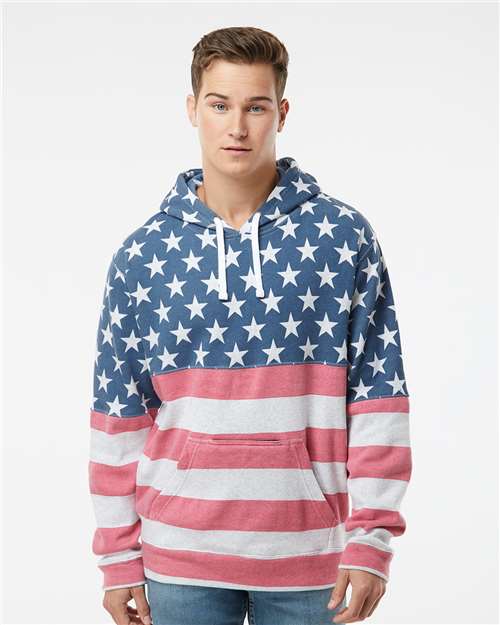 J. America 8815 Stars & Stripes — on model front