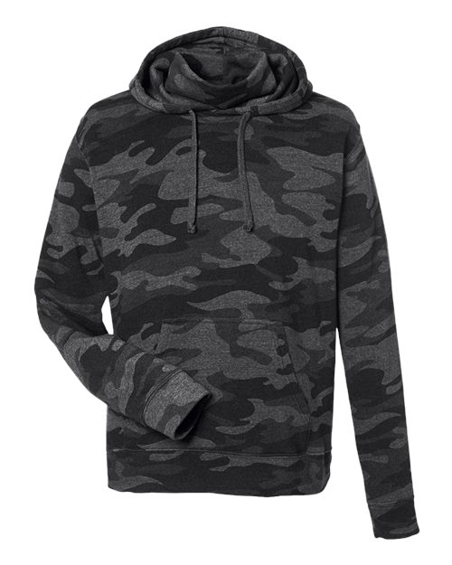 J. America 8879 Black Camo Heather — front