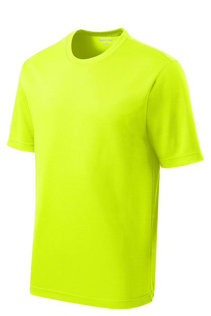 Unisex PosiCharge RacerMesh Tee - Neon Yellow