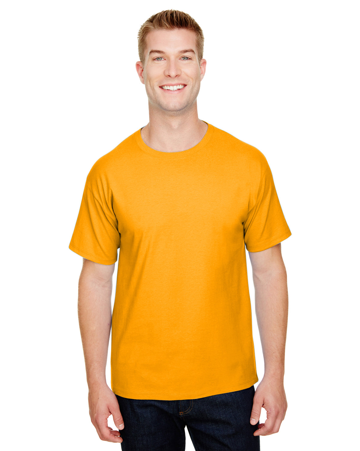 Unisex Ringspun Cotton T-Shirt - C Gold