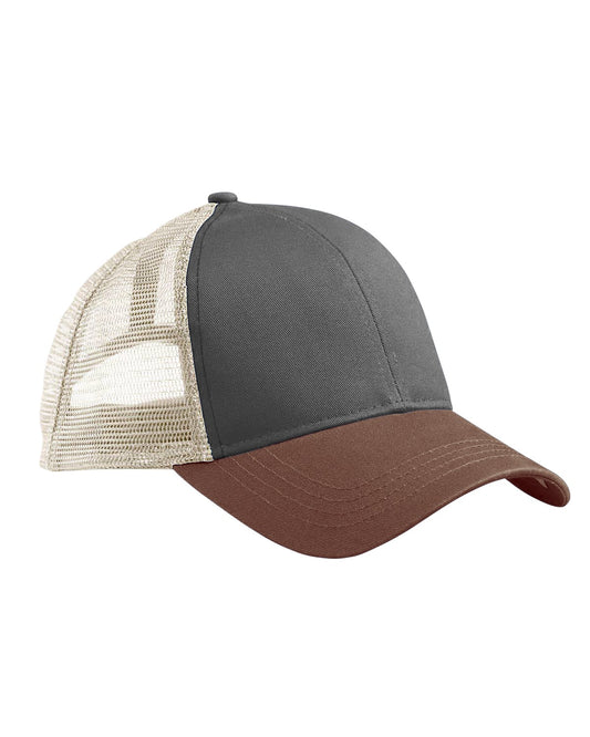 Eco Trucker Organic/Recycled Hat - Charcoal / L Br / Oys