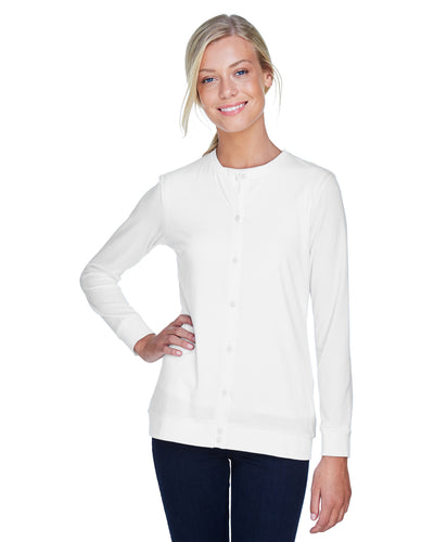 Women's Perfect Fit™ Ribbon Cardigan - White