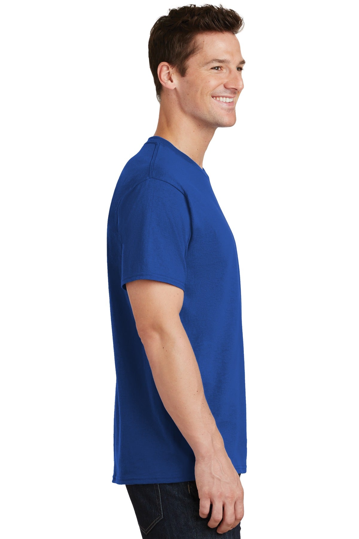 Unisex Core Cotton Tee - True Royal