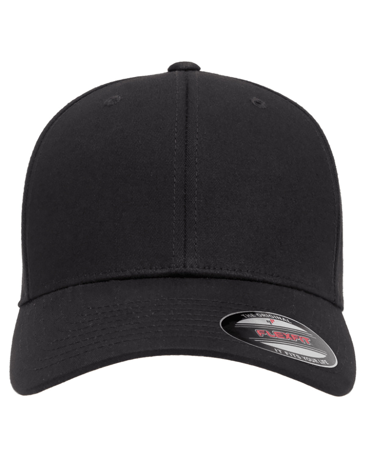 Unisex Value Cotton Twill Cap - Black