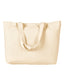 BAGedge BE102 - Cotton Twill Horizontal Shopper - Natural