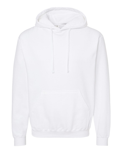 Unisex Fleece Pullover Hoodie - White