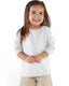 Rabbit Skins RS3302 - Toddler Long-Sleeve Fine Jersey T-Shirt - White