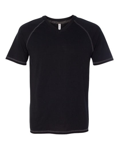 Triblend V-Neck T-Shirt - Solid Black Triblend