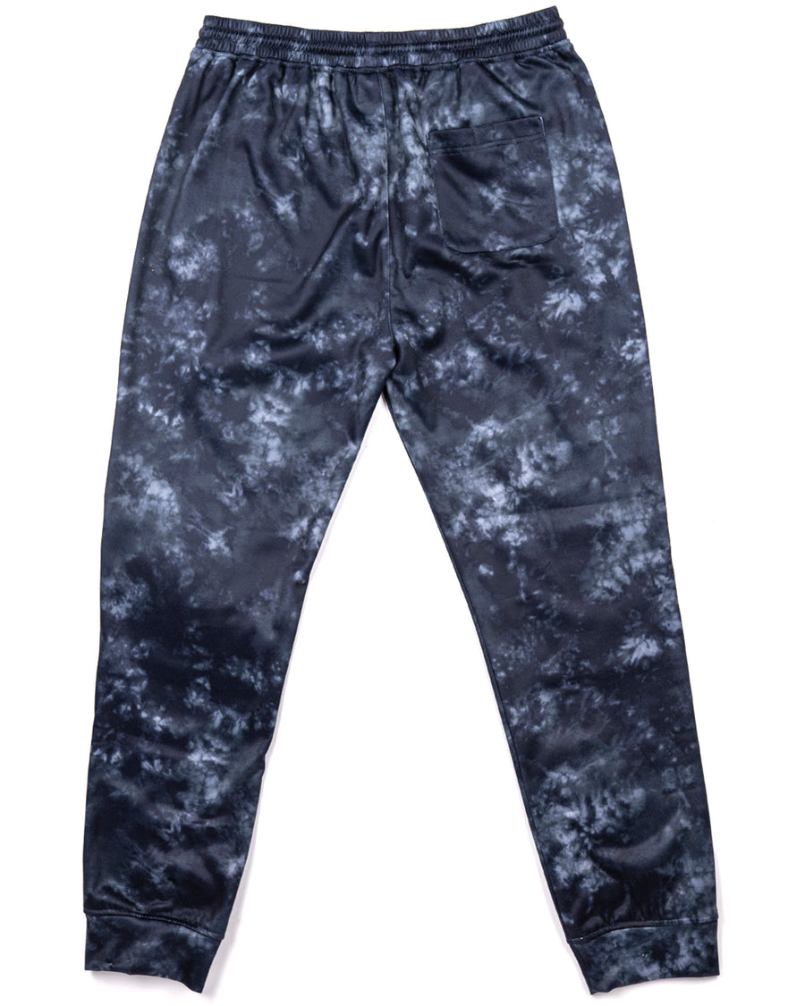 Unisex Heather Performance Jogger Pant - Navy Tie Dye