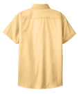 Women's Short Sleeve Easy Care Shirt - Yellow