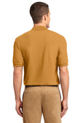 Unisex Silk Touch Polo - Gold