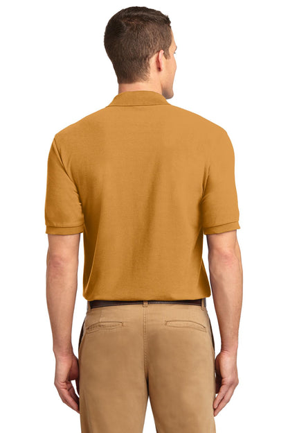 Unisex Silk Touch Polo - Gold