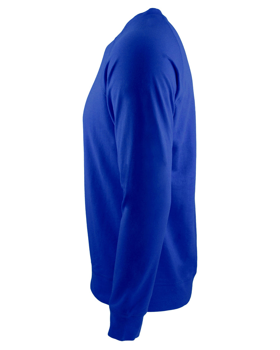 Unisex French Terry Raglan Crew - Royal