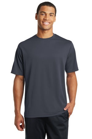 Unisex PosiCharge RacerMesh Tee - Graphite Gray