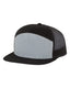 Richardson 168 - Seven-Panel Trucker Cap - Heather Gray / Black