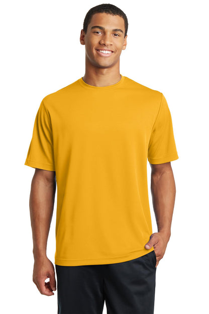 Unisex PosiCharge RacerMesh Tee - Gold