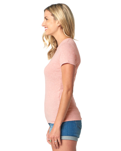 Women's Triblend Crew - Desert Pink