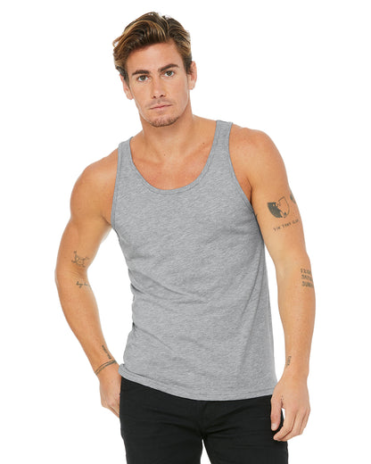 Unisex Heather CVC Tank - Heather Athletic