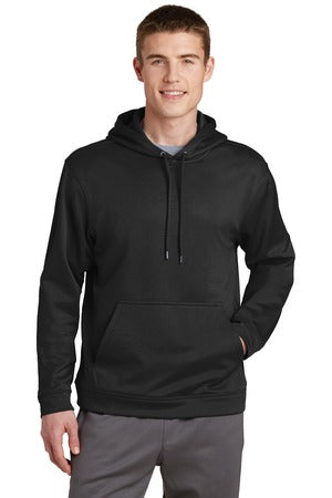 Sport-Wick Fleece Hooded Pullover - Black