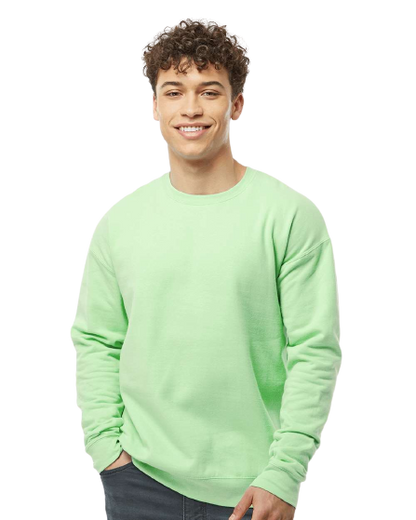 Unisex Fleece Crew - Neo Mint