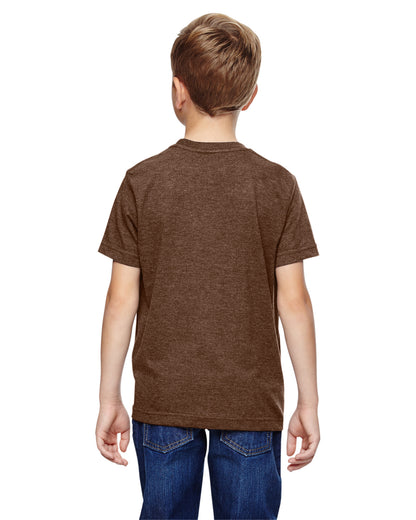 Youth Fine Jersey T-Shirt - Vintage Chocolate
