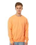 Unisex Fleece Crew - Cantaloupe