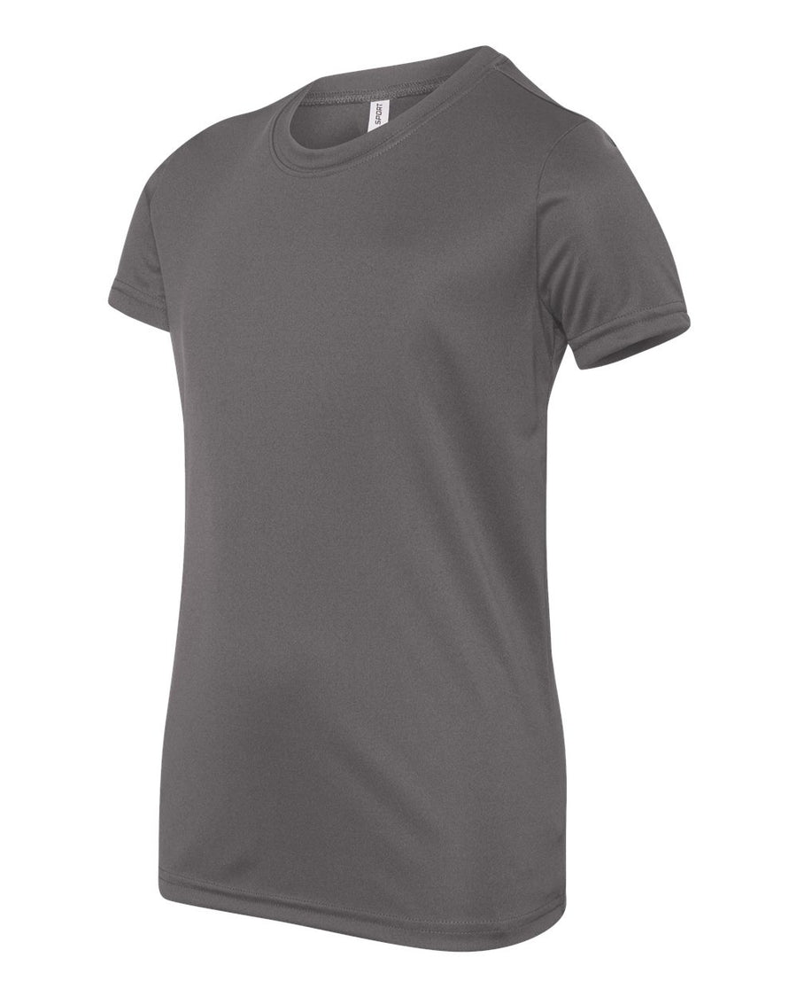Youth Performance Short-Sleeve T-Shirt - Sport Graphite