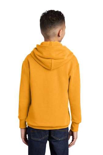 Youth Core Fleece Pullover Hoodie - Gold