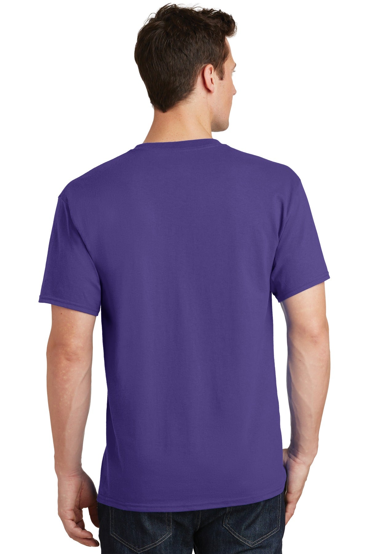 Unisex Core Cotton Tee - Purple