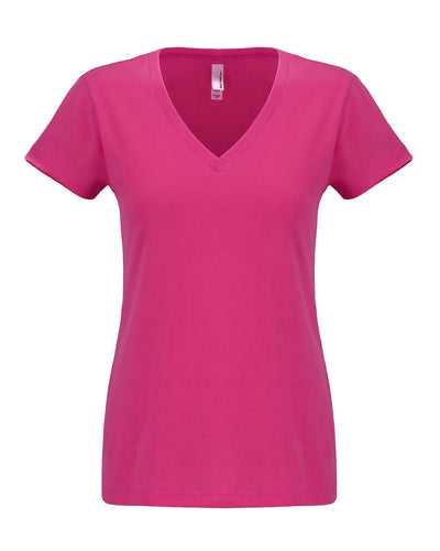Women's Sueded V - Raspberry