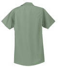 Industrial Short Sleeve Work Shirt - Light Green