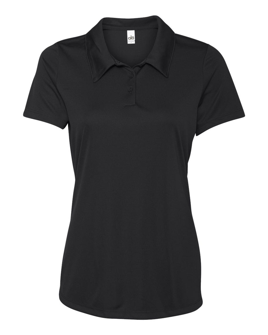 Women's Performance 3-Button Sport Shirt - Black
