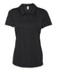 All Sport W1809 - Women's Performance 3-Button Sport Shirt - Black
