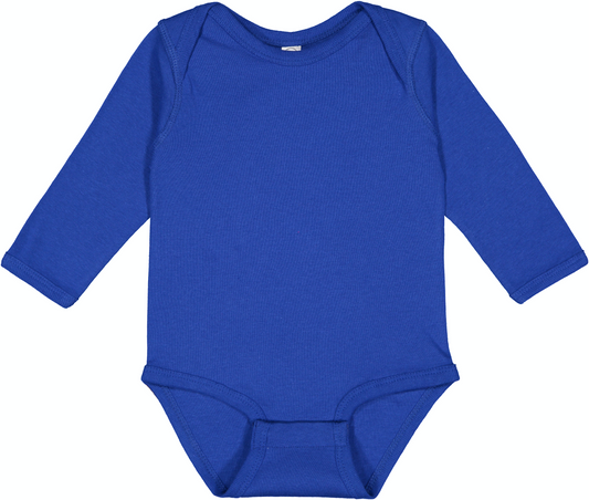 Infant Long-Sleeve Bodysuit - Royal