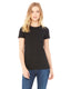 Bella + Canvas 6004 - Women's Junior Fit Favorite T-Shirt - Solid Black Blend