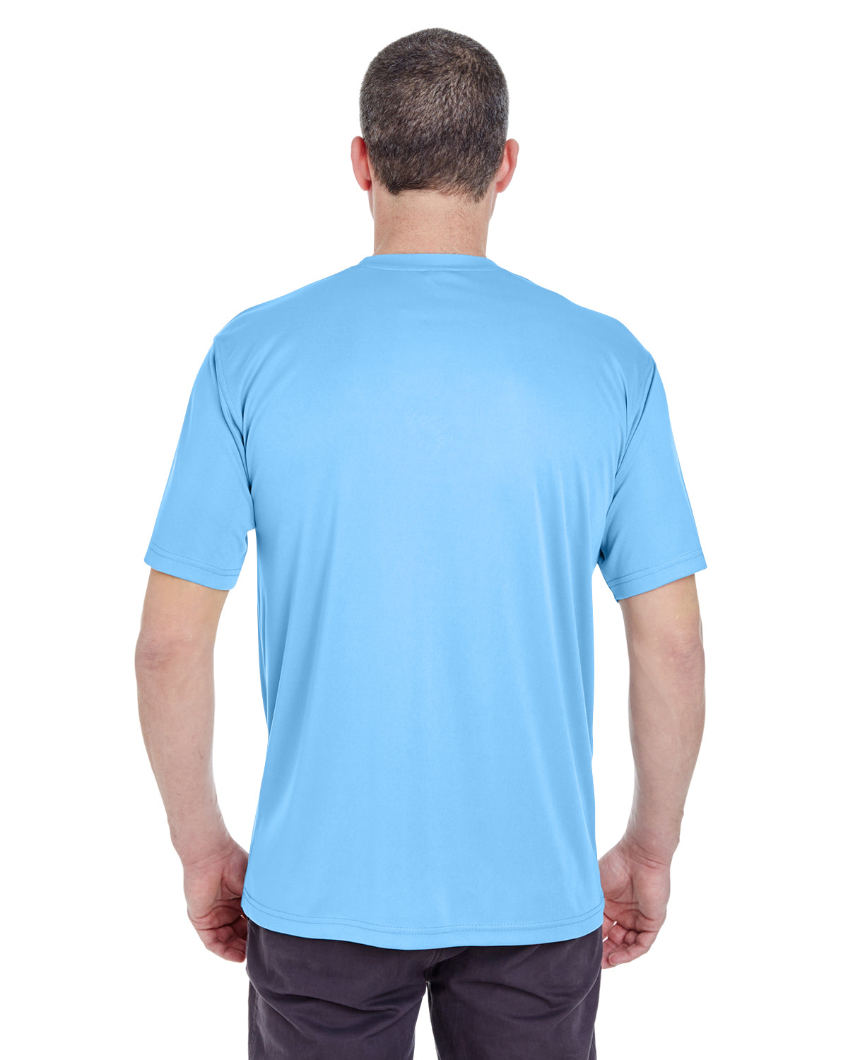 Men's Cool & Dry Basic Performance T-Shirt - Columbia Blue
