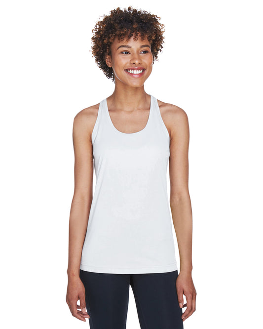 Women's Zone Performance Racerback Tank - White