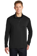 Unisex PosiCharge Competitor 1/4-Zip Pullover - Black