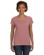 LAT 3507 - Women's V-Neck Fine Jersey T-Shirt - Mauvelous