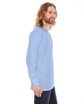 Unisex Fine Jersey Long-Sleeve T-Shirt - Baby Blue