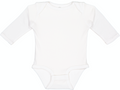 Infant Long-Sleeve Bodysuit - White