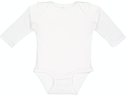 Infant Long-Sleeve Bodysuit - White
