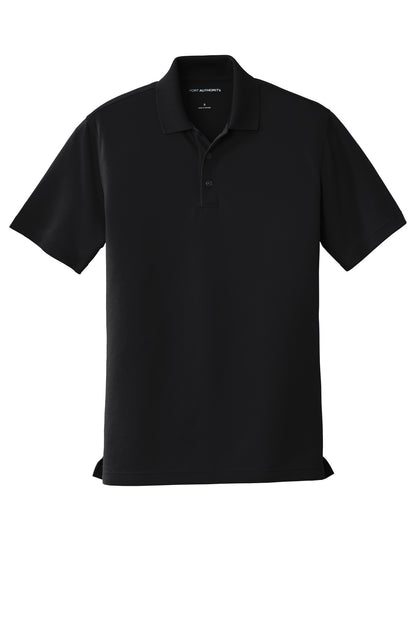 Unisex Dry Zone UV Micro-Mesh Polo - Deep Black