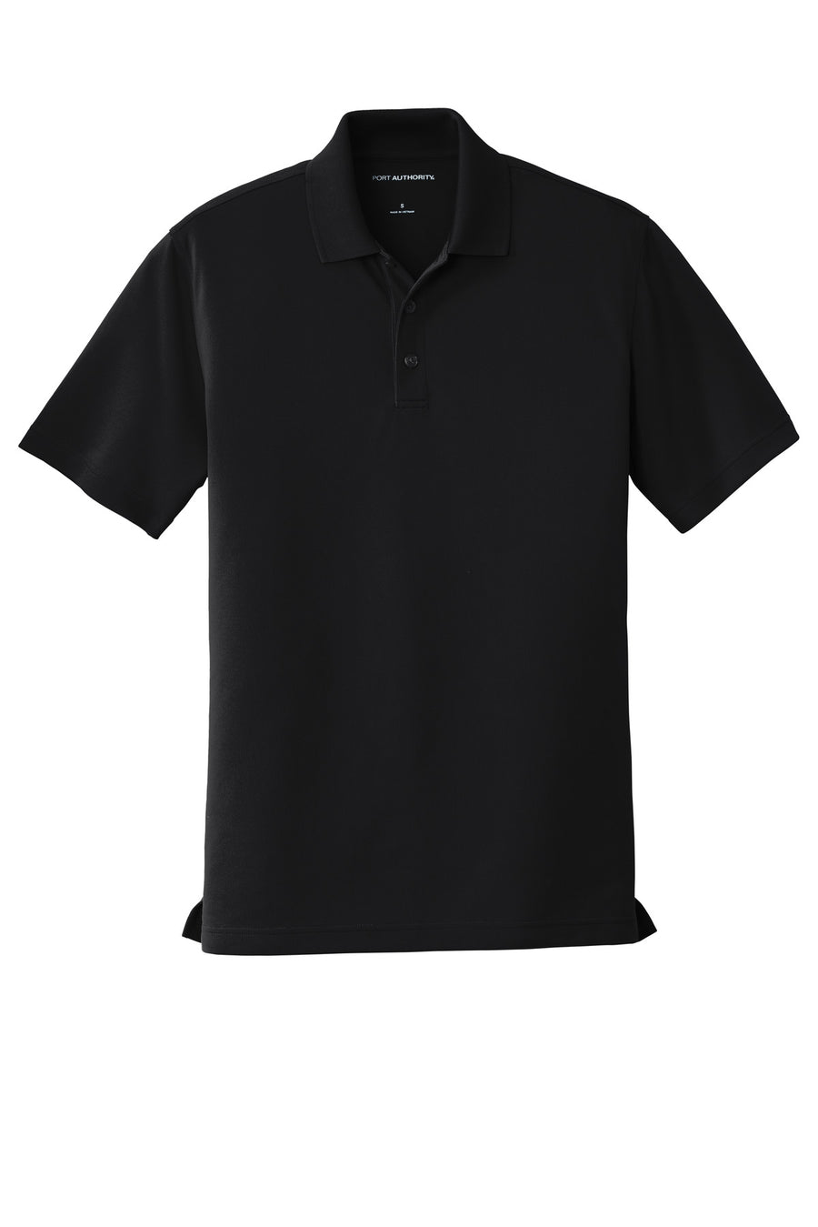 Unisex Dry Zone UV Micro-Mesh Polo - Deep Black