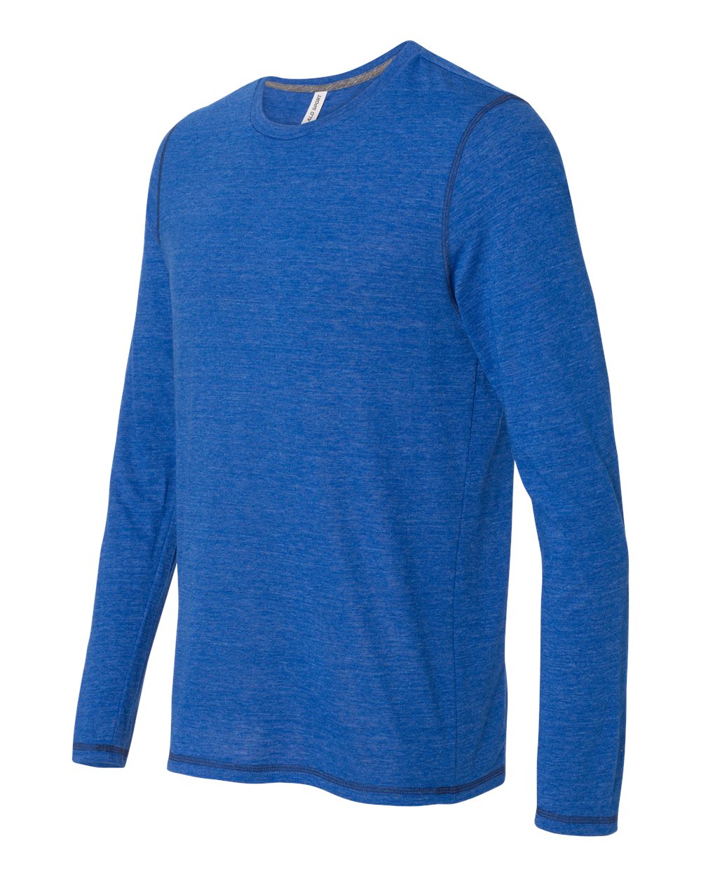 Long Sleeve Triblend T-Shirt - Royal Heather Triblend