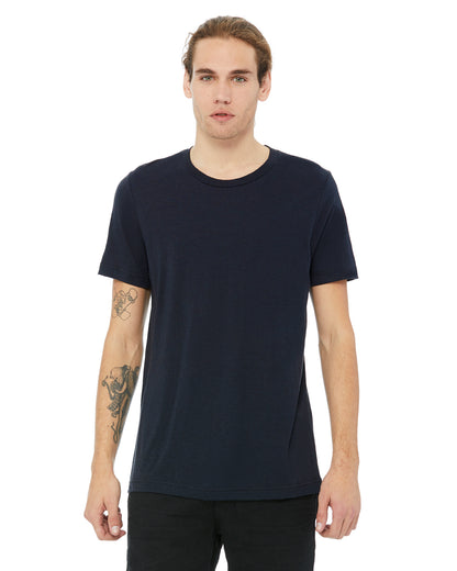 Unisex Triblend T-Shirt - Solid Navy Triblend